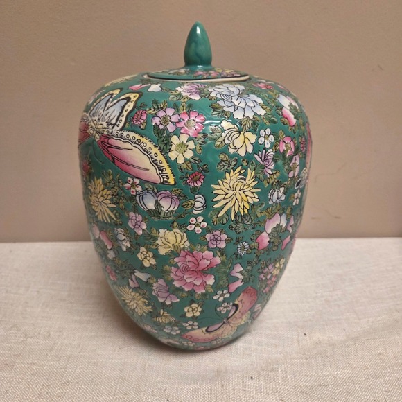 Other - Vintage Chinese Butterfly Vase
